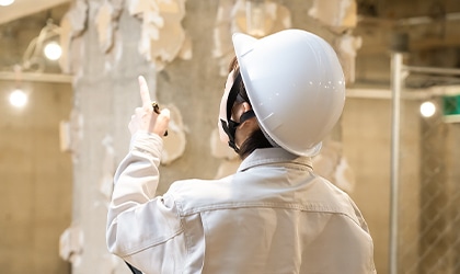 徹底的な調査(無料現地調査・お見積り)